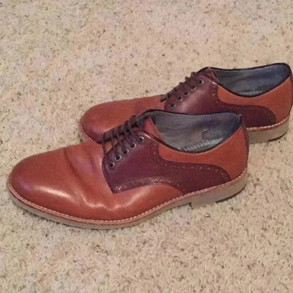 Johnston & Murphy Two Tone Shoes Size 8M - Picture 1 of 7